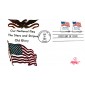 #2605 US Flag B Line FDC