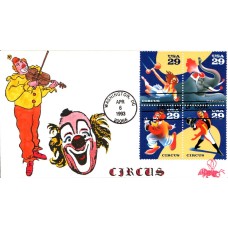 #2750-53 Circus B Line FDC