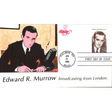 #2812 Edward R. Murrow B Line FDC
