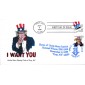 #3263//65 Uncle Sam - Uncle Sam Hat B Line FDC