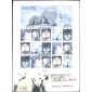 #3288-92 Arctic Animals B Line FDC