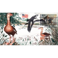 #RW57 Black Bellied Whistling Duck Burghoff FDC
