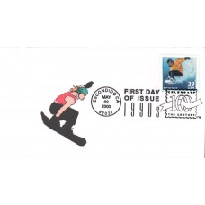 #3191d Extreme Sports Byrnes FDC