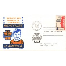 #1163 Boys' Club of America Boll FDC