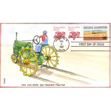 #2127 Tractor 1920s Combo C & C FDC