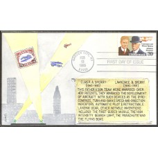 #C114 Lawrence and Elmer Sperry C & C FDC