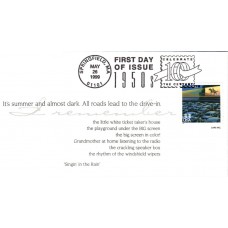 #3187i Drive-in Movies CARS FDC
