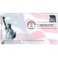 #3985b Flag Over Statue of Liberty C-Cubed FDC