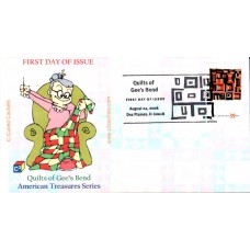 #4089 Gee's Bend Quilts C-Cubed FDC