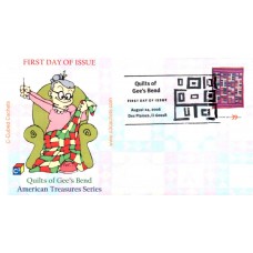 #4094 Gee's Bend Quilts C-Cubed FDC