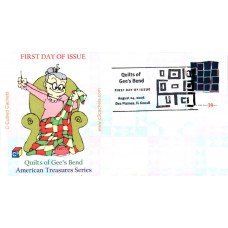 #4095 Gee's Bend Quilts C-Cubed FDC