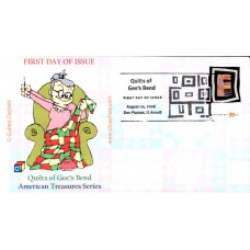 #4096 Gee's Bend Quilts C-Cubed FDC
