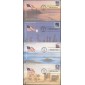 #4232-35 US Flags C-Cubed FDC Set