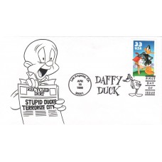 #3306 Daffy Duck CEC FDC