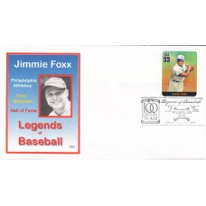 #3408n Jimmie Foxx CEC FDC