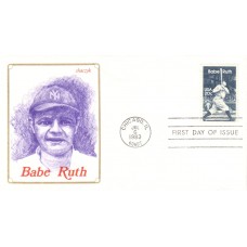 #2046 Babe Ruth Chaczyk FDC