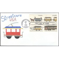 #2059-62 Streetcars Charlton FDC