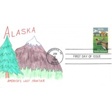 #2066 Alaska Statehood Charlton FDC