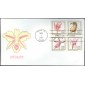 #2076-79 Orchids Charlton FDC