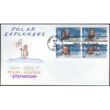 #2220-23 Arctic Explorers Charlton FDC
