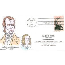 #2217b James Polk Claddagh FDC