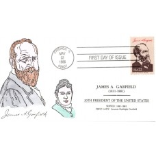 #2218b James Garfield Claddagh FDC