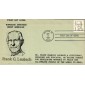 #1864 Frank C. Laubach Coin 4 FDC