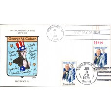 #1756 George M. Cohan Collins FDC