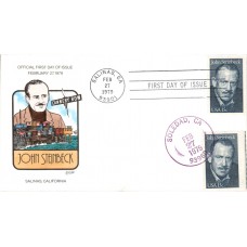 #1773 John Steinbeck Collins FDC