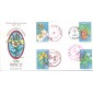 #1783-86 Endangered Flowers Collins FDC