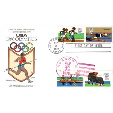 #1791-94 Summer Olympics Collins FDC
