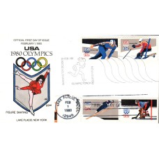 #1795-98 Winter Olympics Collins FDC