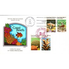 #1827-30 Coral Reefs Collins FDC