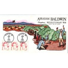 #1850 Abraham Baldwin Collins FDC