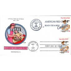 #1910 American Red Cross Collins FDC