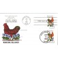 #1991 Rhode Island Birds - Flowers Collins FDC