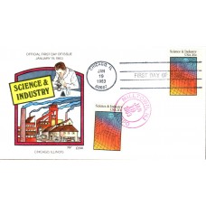 #2031 Science and Industry Collins FDC