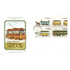 #2059-62 Streetcars Collins FDC