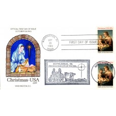 #2063 Madonna and Child Collins FDC