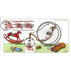 #2126 Tricycle 1880s Collins FDC