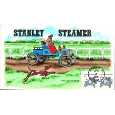 #2132 Stanley Steamer 1909 Collins FDC
