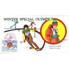 #2142 Winter Special Olympics Collins FDC
