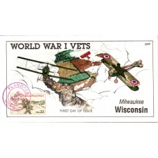 #2154 World War I Veterans Collins FDC