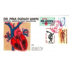 #2170 Paul Dudley White MD Collins FDC