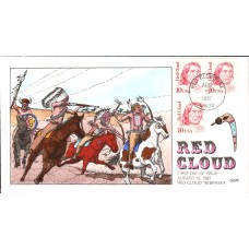 #2175 Red Cloud Collins FDC