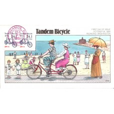 #2266 Tandem Bicycle 1890s Collins FDC