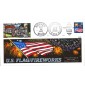 #2276 Flag and Fireworks Collins FDC