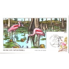 #2308 Roseate Spoonbill Collins FDC