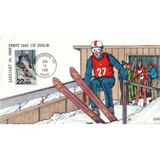 #2369 Winter Olympics Collins FDC