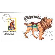 #2393 Carousel Goat Collins FDC